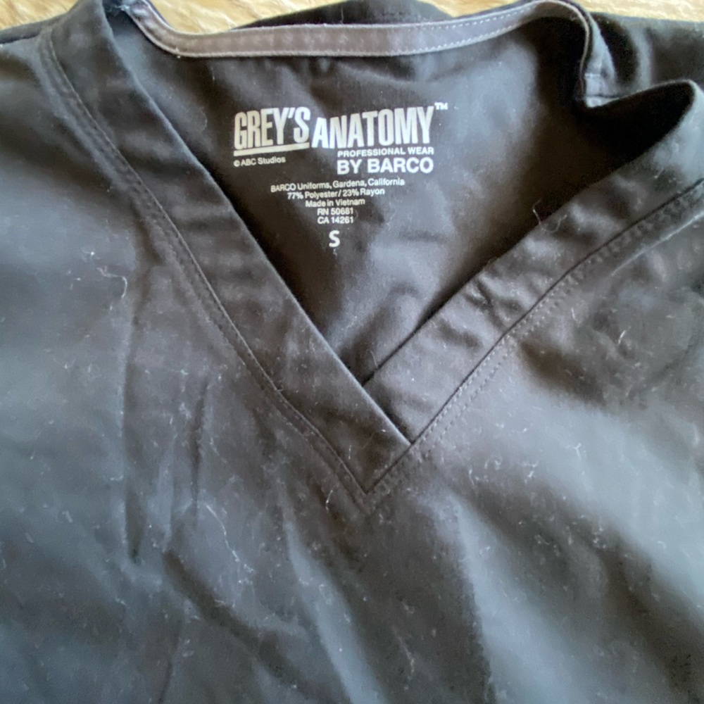 Pewter Grey Grey’s Anatomy Scrub Top